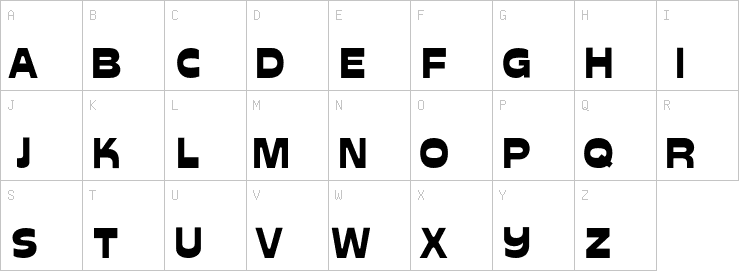 Uppercase characters