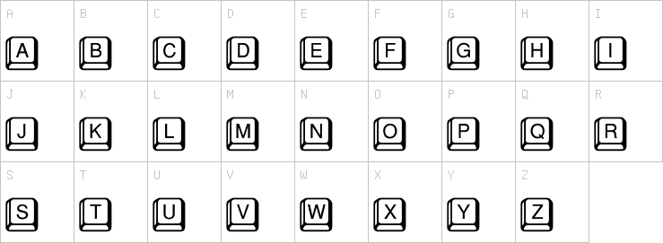 Uppercase characters