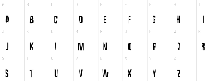 Uppercase characters