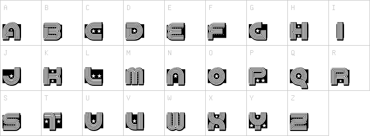Uppercase characters