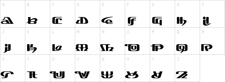 Uppercase characters
