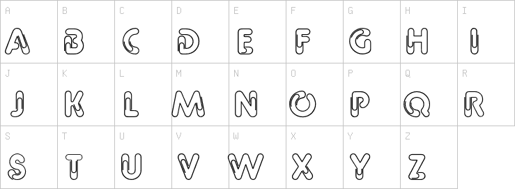Uppercase characters