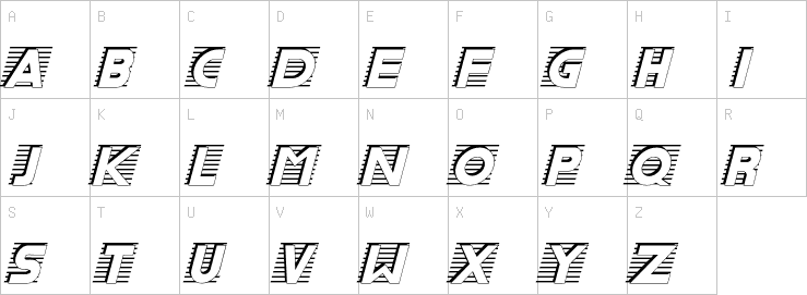 Uppercase characters