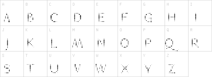 Uppercase characters