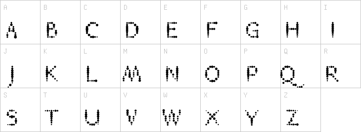 Uppercase characters