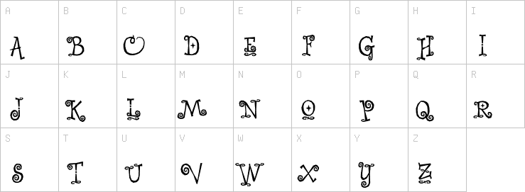 Uppercase characters