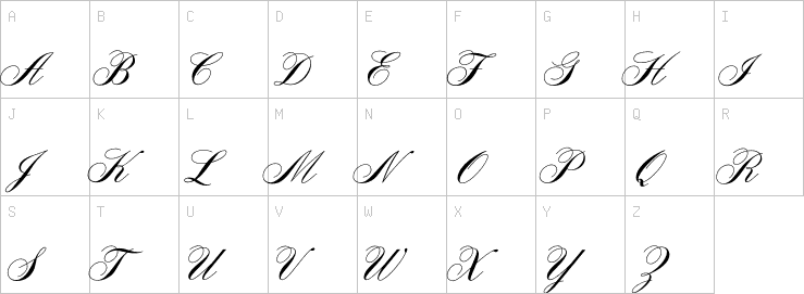 Uppercase characters