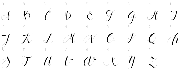 Uppercase characters