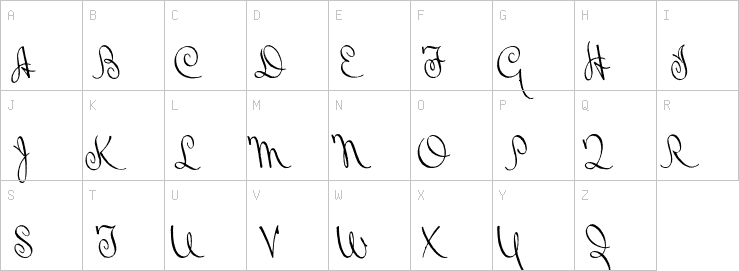 Uppercase characters