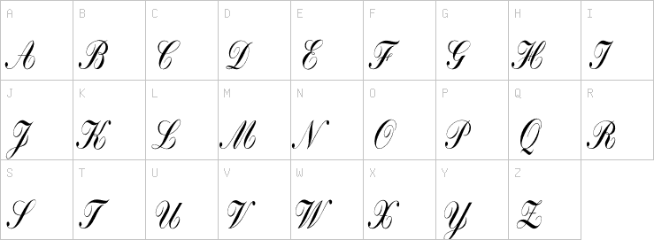 Uppercase characters