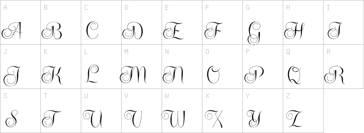 Uppercase characters