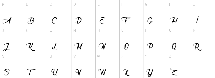 Uppercase characters