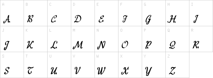 Uppercase characters