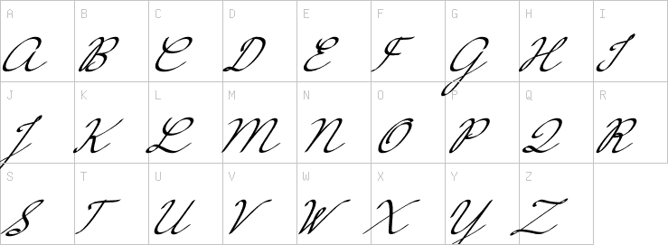Uppercase characters