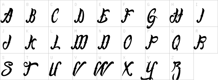 Uppercase characters