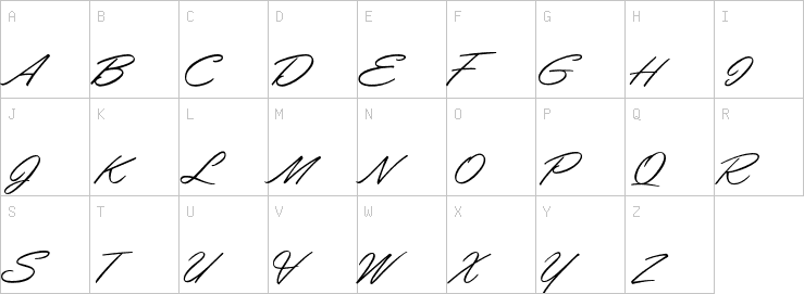 Uppercase characters