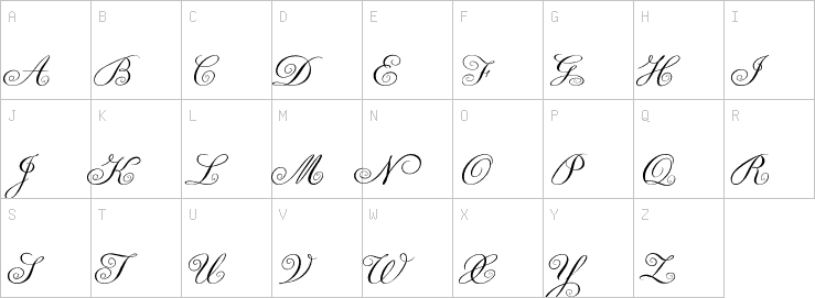 Uppercase characters