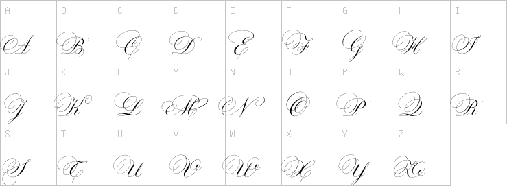 Uppercase characters