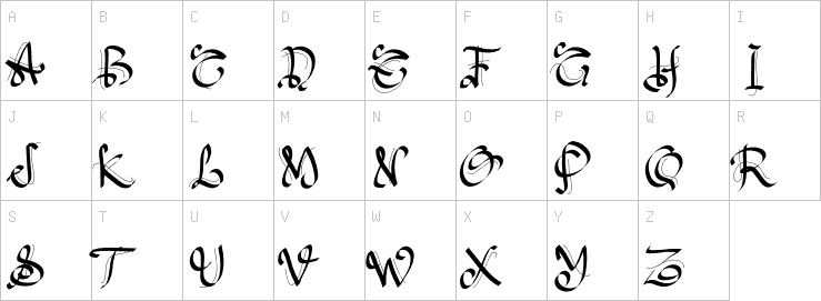 Uppercase characters