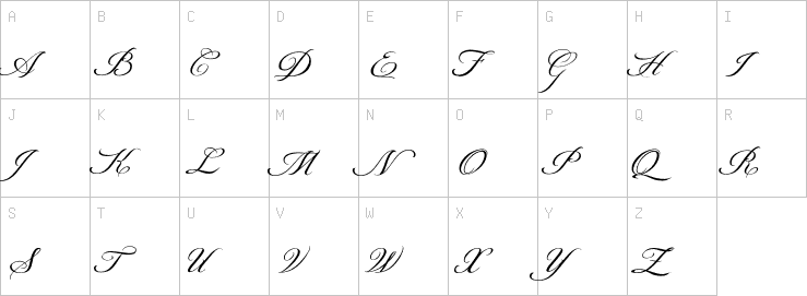 Uppercase characters
