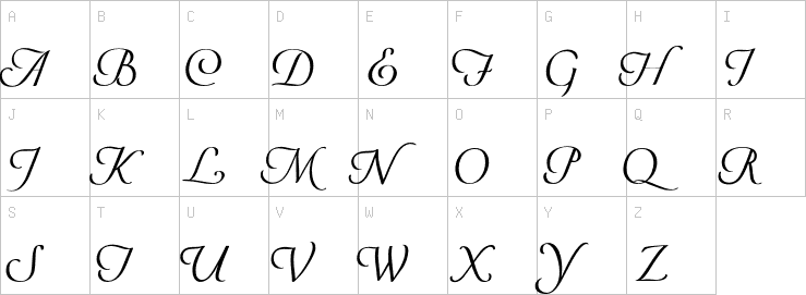 Uppercase characters