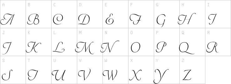Uppercase characters