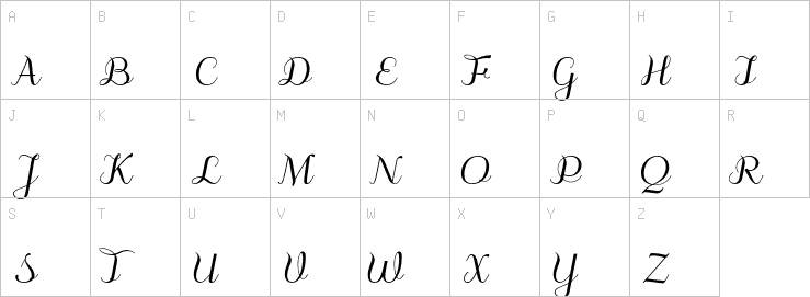 Uppercase characters