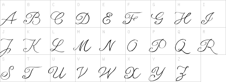 Uppercase characters