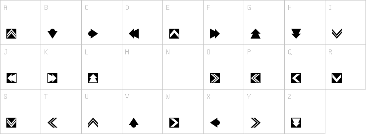 Uppercase characters