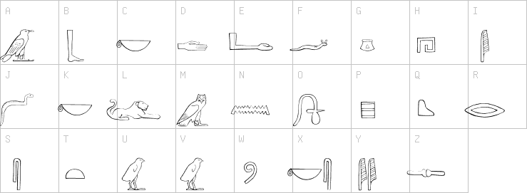 Uppercase characters