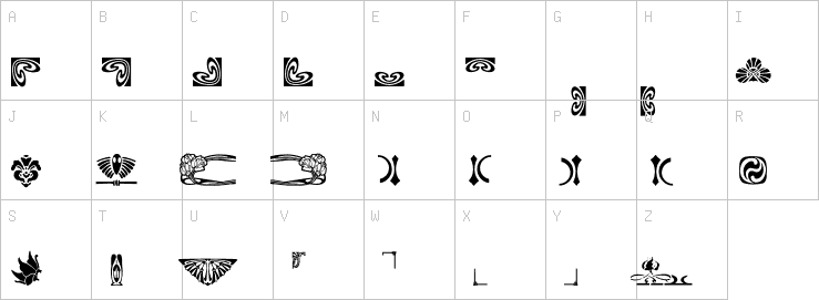 Uppercase characters