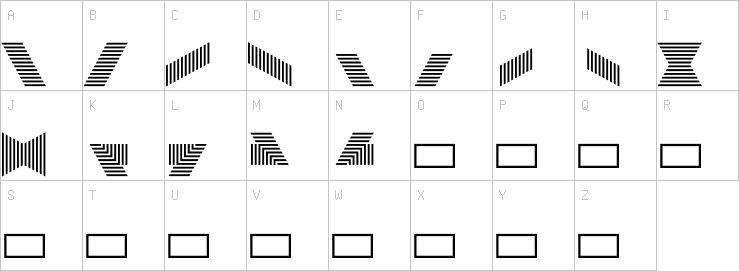 Uppercase characters