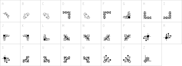 Uppercase characters