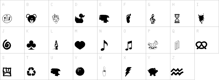 Uppercase characters