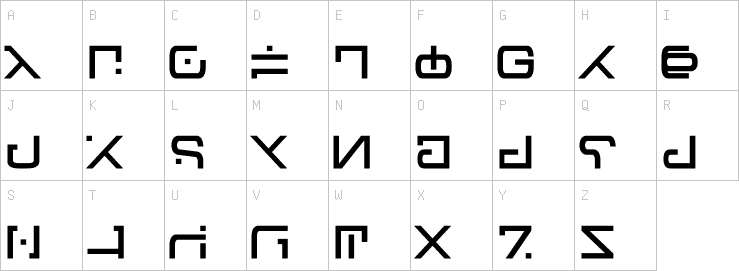 Uppercase characters