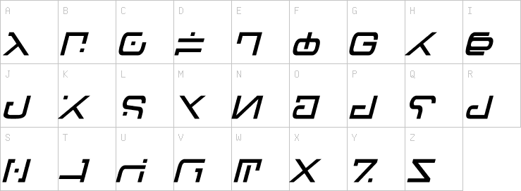 Uppercase characters