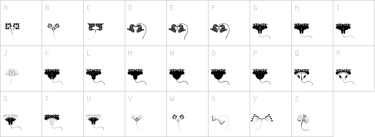 Uppercase characters