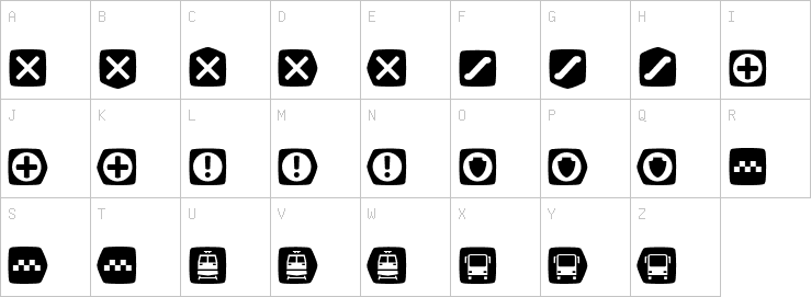 Uppercase characters