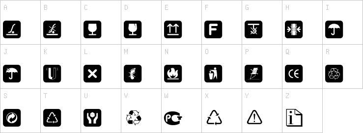Uppercase characters