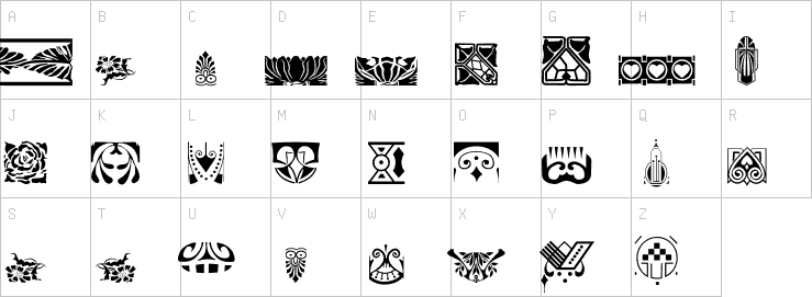 Uppercase characters