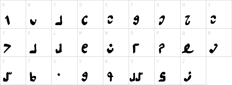 Uppercase characters