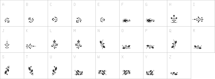 Uppercase characters