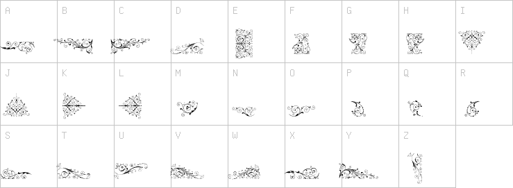 Uppercase characters