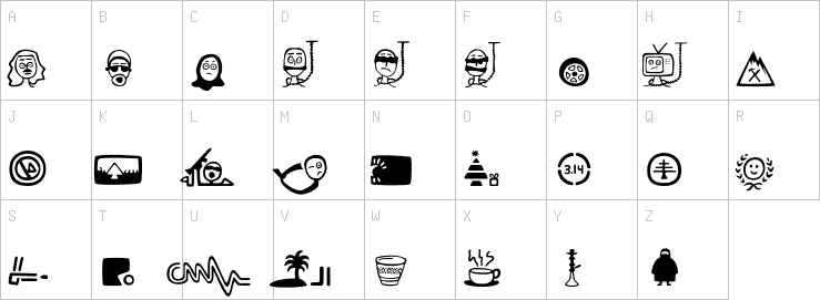 Uppercase characters