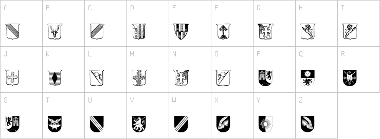 Uppercase characters