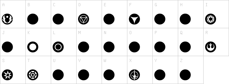Uppercase characters