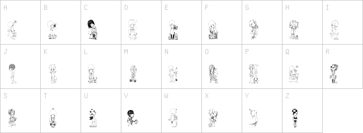 Uppercase characters
