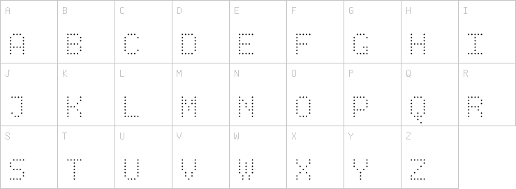 Uppercase characters