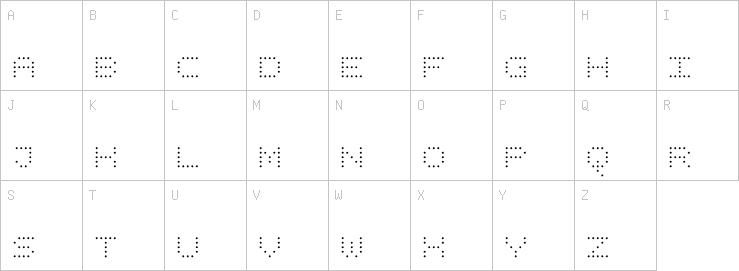 Uppercase characters