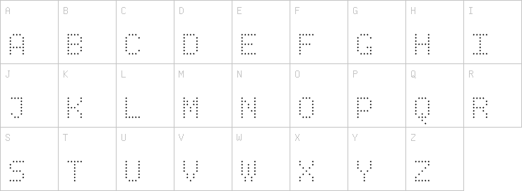 Uppercase characters